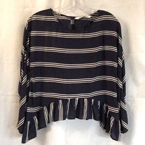 Zara Women Stripped Blouse
